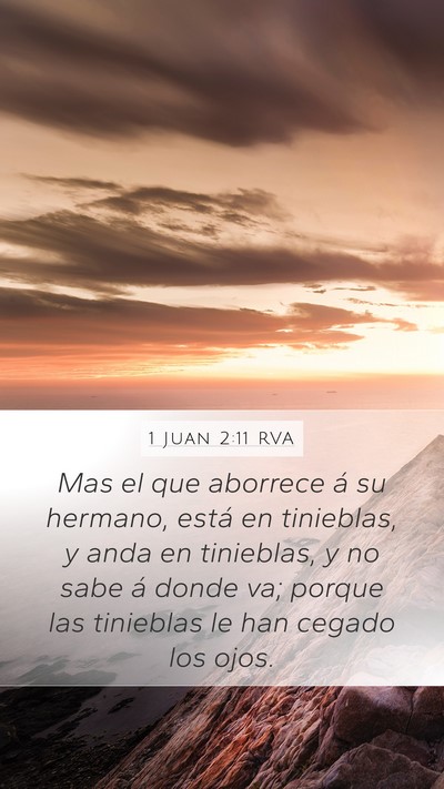 1 Juan 2:11 RVA Bible Verse Image