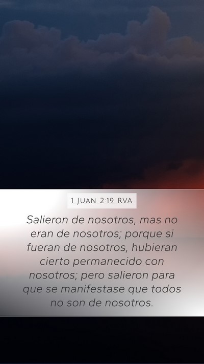1 Juan 2:19 RVA Bible Verse Image