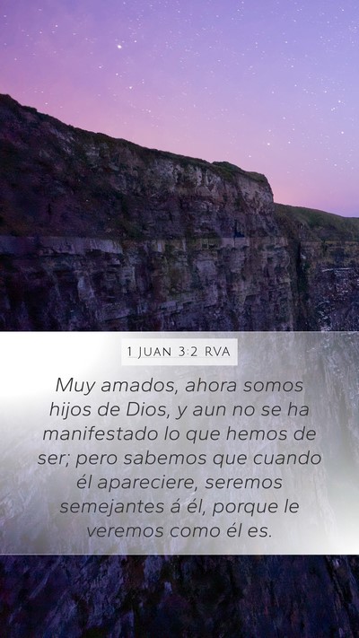 1 Juan 3:2 RVA Bible Verse Image