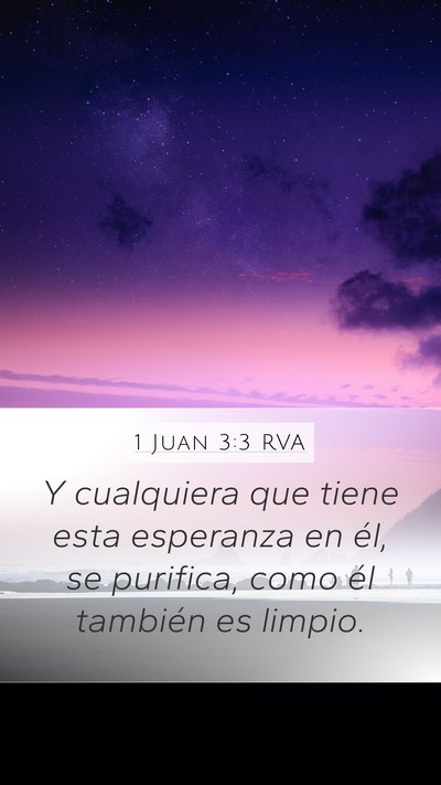 1 Juan 3:3 RVA Bible Verse Image