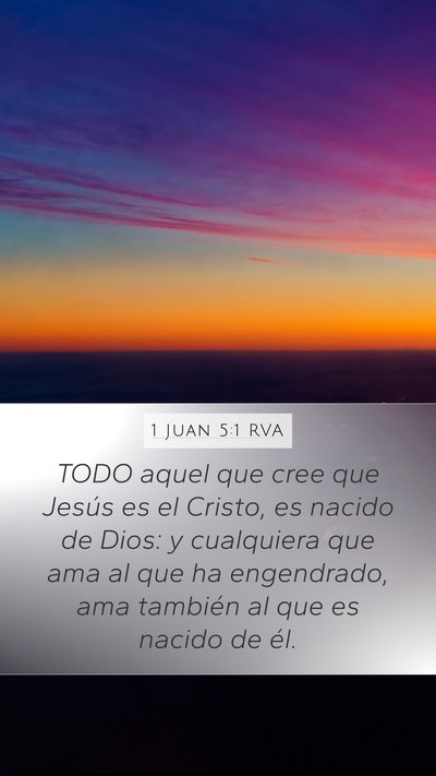 1 Juan 5:1 RVA Bible Verse Image