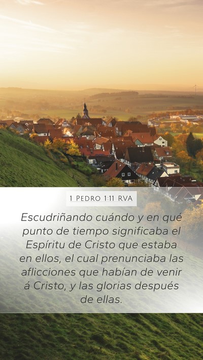 1 Pedro 1:11 RVA Bible Verse Image