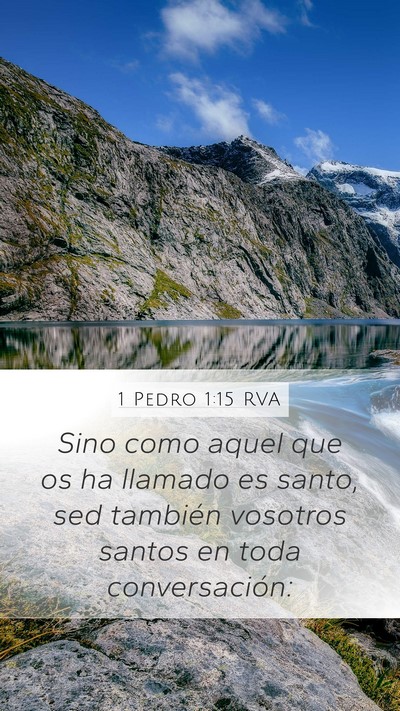 1 Pedro 1:15 RVA Bible Verse Image