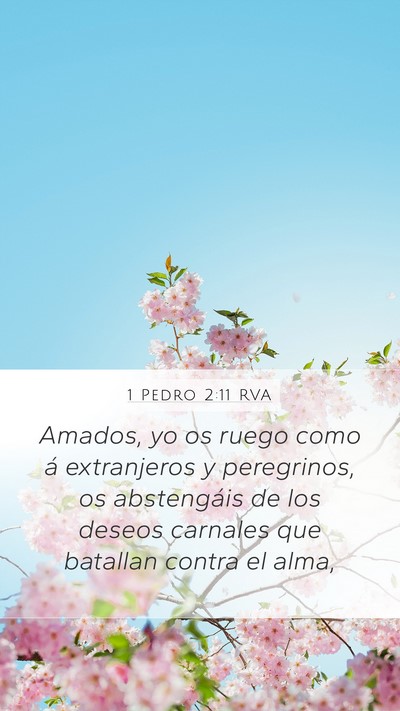 1 Pedro 2:11 RVA Bible Verse Image