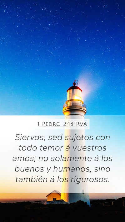 1 Pedro 2:18 RVA Bible Verse Image