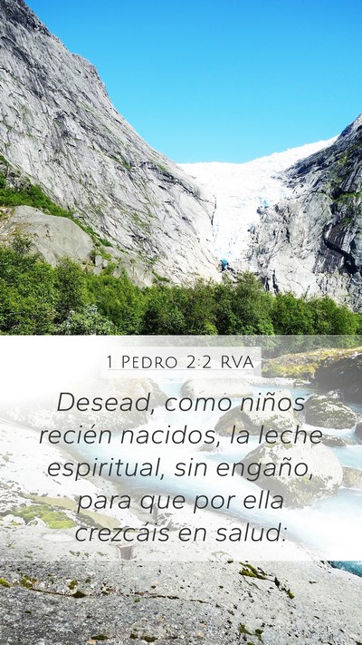 1 Pedro 2:2 RVA Bible Verse Image