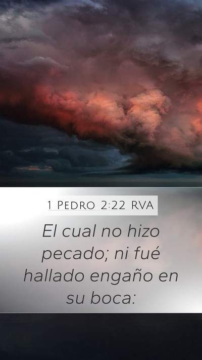 1 Pedro 2:22 RVA Bible Verse Image