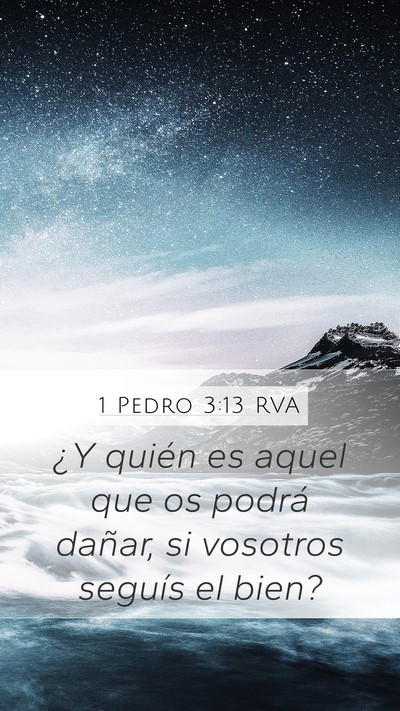 1 Pedro 3:13 RVA Bible Verse Image