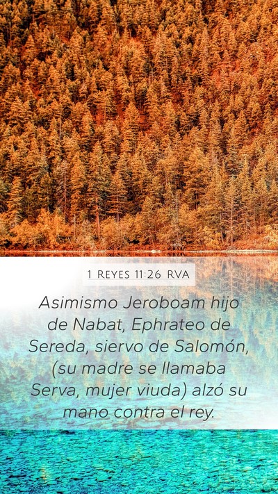 1 Reyes 11:26 RVA Bible Verse Image