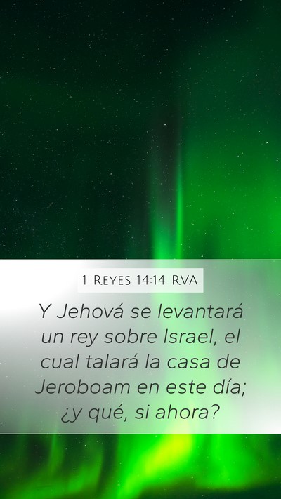 1 Reyes 14:14 RVA Bible Verse Image