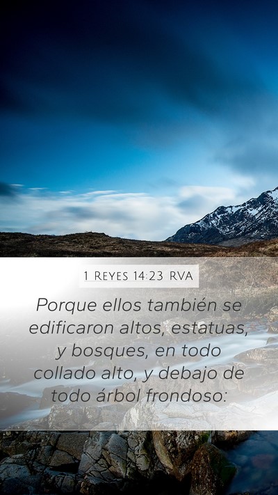 1 Reyes 14:23 RVA Bible Verse Image