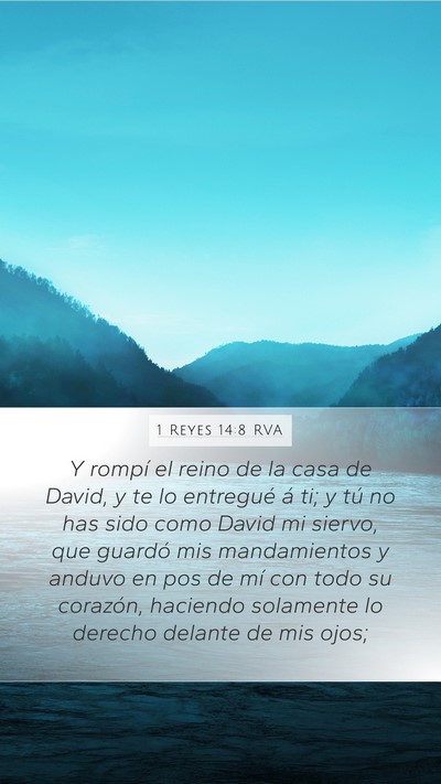 1 Reyes 14:8 RVA Bible Verse Image