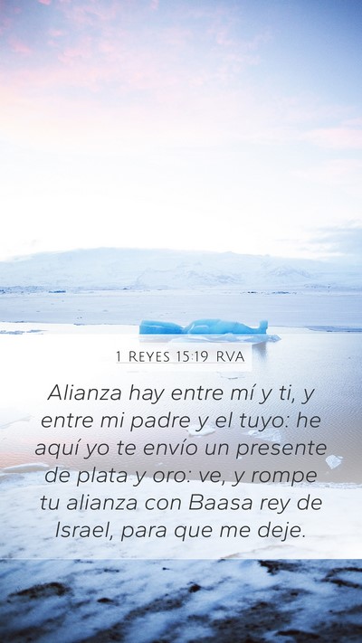 1 Reyes 15:19 RVA Bible Verse Image
