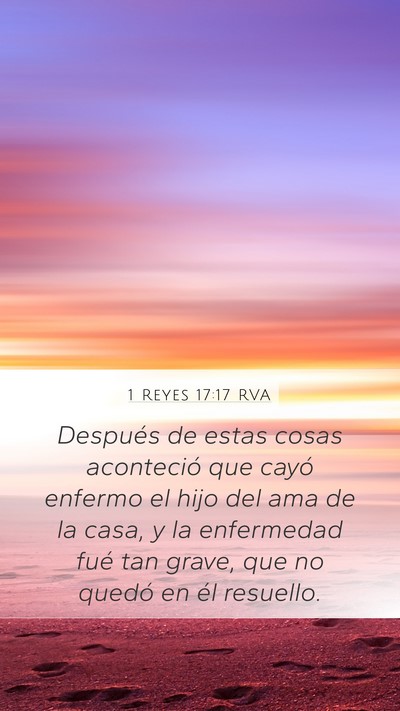 1 Reyes 17:17 RVA Bible Verse Image