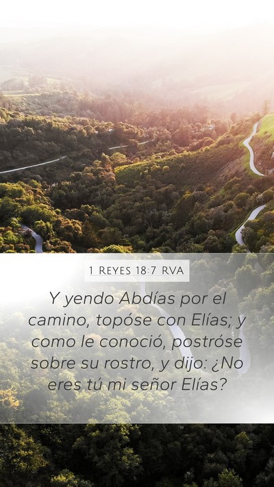 1 Reyes 18:7 RVA Bible Verse Image