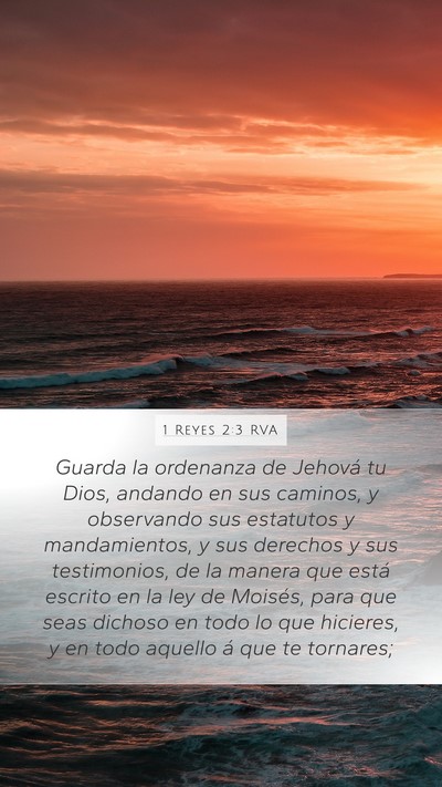 1 Reyes 2:3 RVA Bible Verse Image