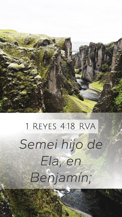 1 Reyes 4:18 RVA Bible Verse Image