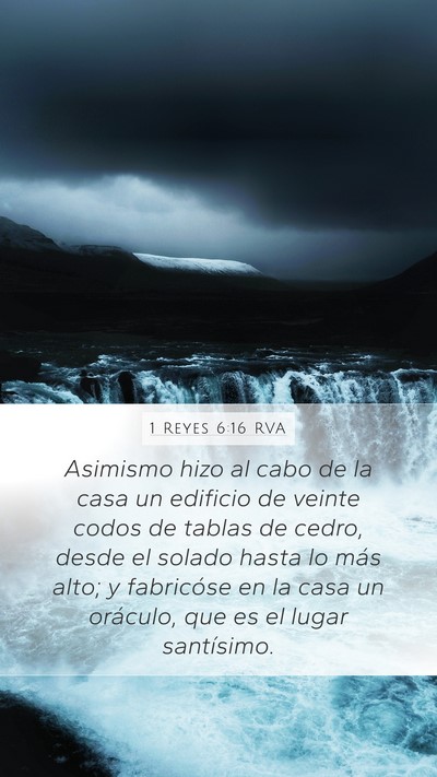 1 Reyes 6:16 RVA Bible Verse Image
