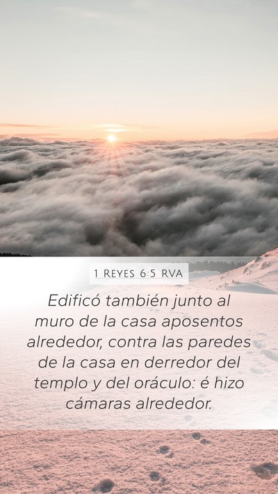 1 Reyes 6:5 RVA Bible Verse Image