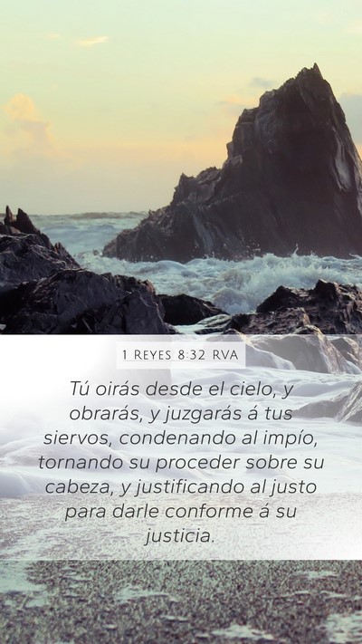 1 Reyes 8:32 RVA Bible Verse Image