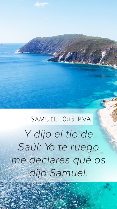 1 Samuel 10:15 RVA Bible Verse Image