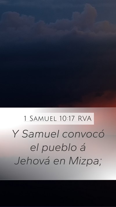 1 Samuel 10:17 RVA Bible Verse Image