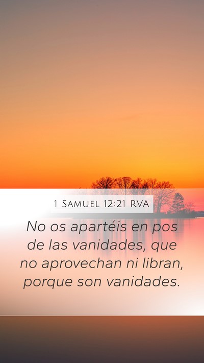 1 Samuel 12:21 RVA Bible Verse Image