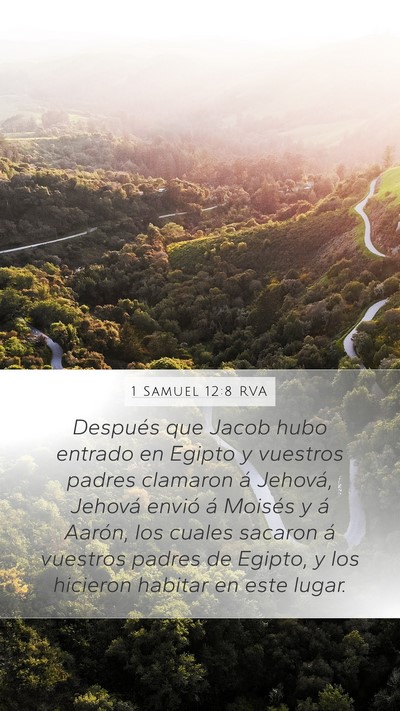 1 Samuel 12:8 RVA Bible Verse Image