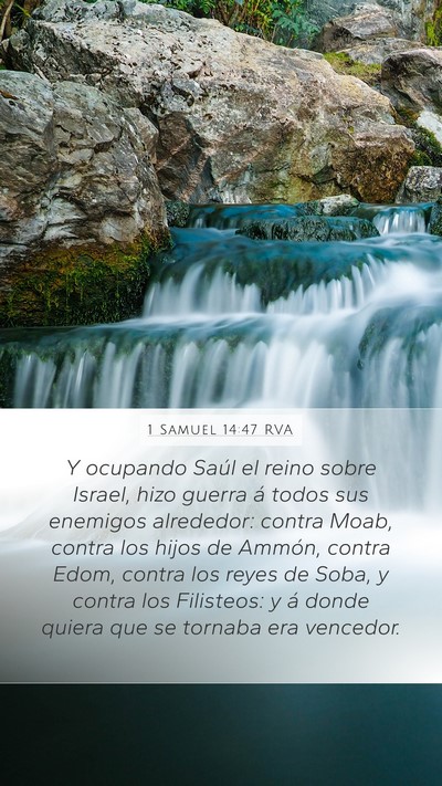 1 Samuel 14:47 RVA Bible Verse Image