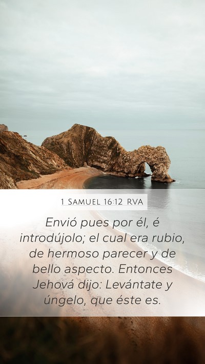 1 Samuel 16:12 RVA Bible Verse Image