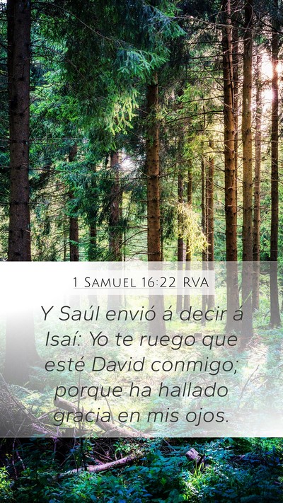 1 Samuel 16:22 RVA Bible Verse Image