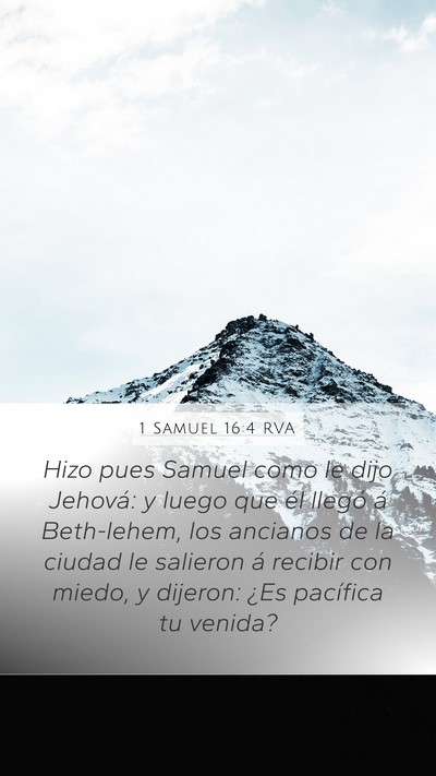 1 Samuel 16:4 RVA Bible Verse Image