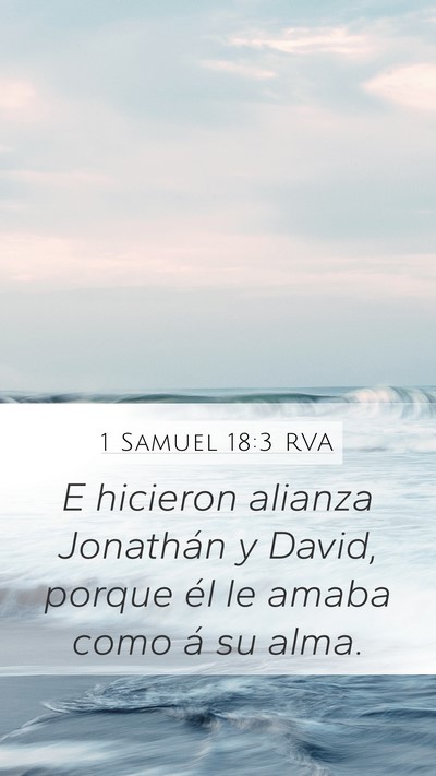 1 Samuel 18:3 RVA Bible Verse Image