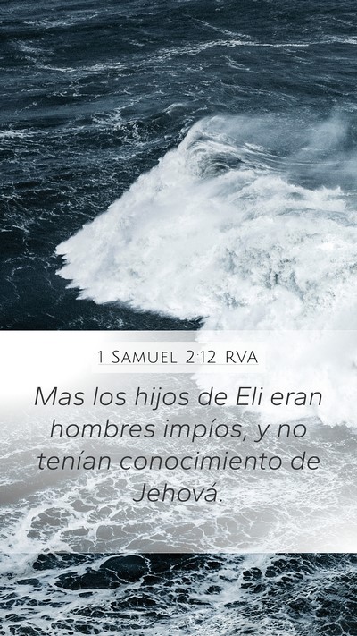 1 Samuel 2:12 RVA Bible Verse Image