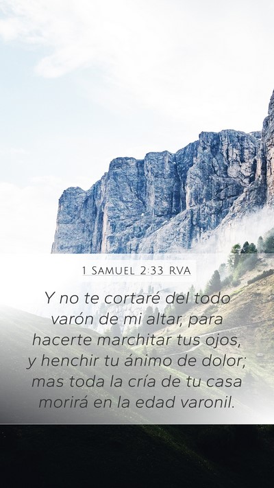 1 Samuel 2:33 RVA Bible Verse Image