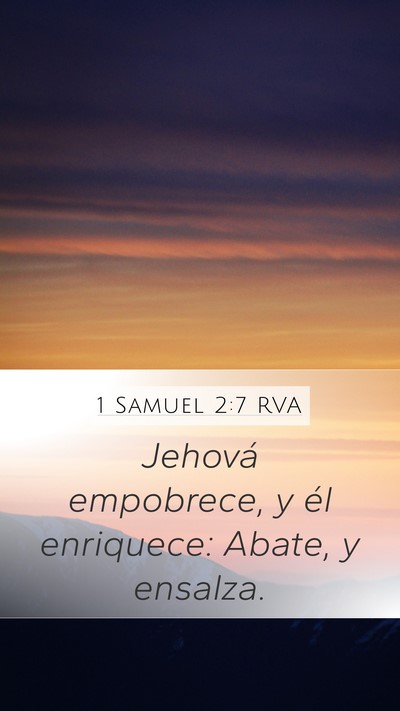 1 Samuel 2:7 RVA Bible Verse Image