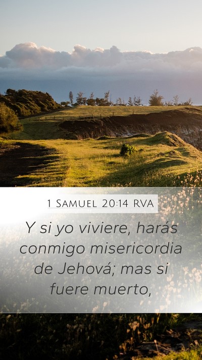 1 Samuel 20:14 RVA Bible Verse Image