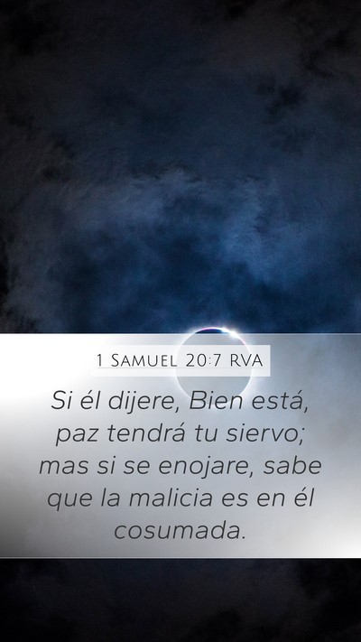 1 Samuel 20:7 RVA Bible Verse Image