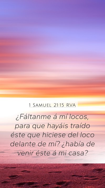 1 Samuel 21:15 RVA Bible Verse Image