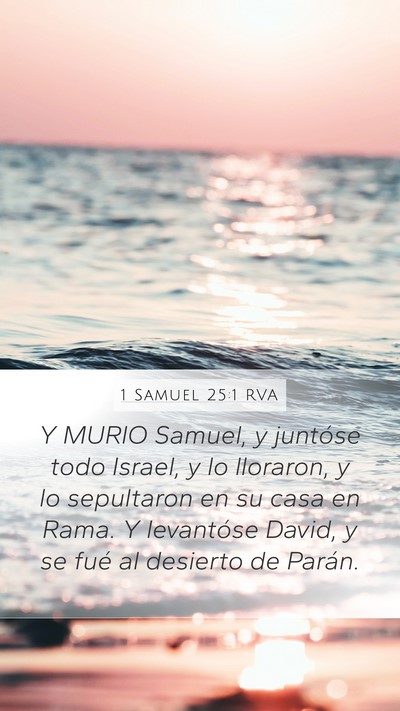1 Samuel 25:1 RVA Bible Verse Image