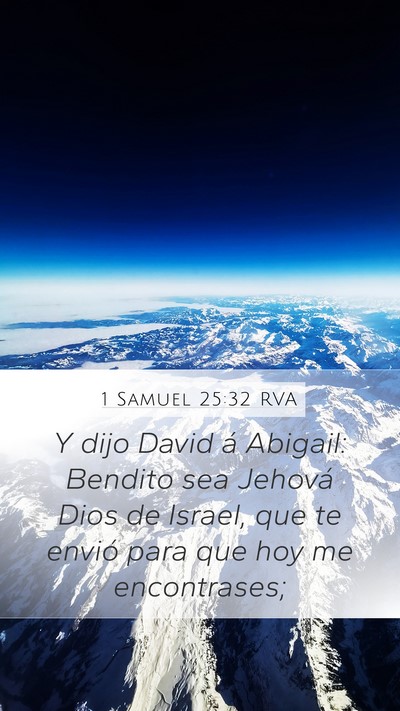 1 Samuel 25:32 RVA Bible Verse Image