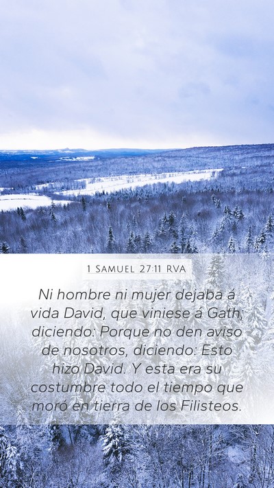 1 Samuel 27:11 RVA Bible Verse Image