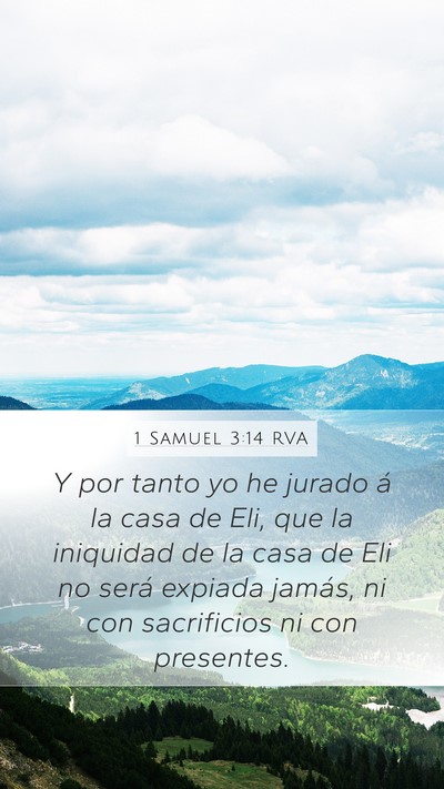 1 Samuel 3:14 RVA Bible Verse Image