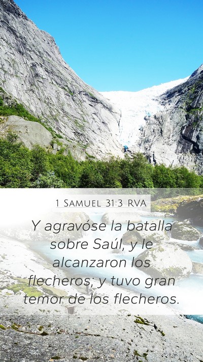1 Samuel 31:3 RVA Bible Verse Image