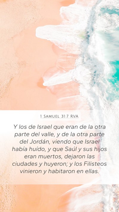 1 Samuel 31:7 RVA Bible Verse Image