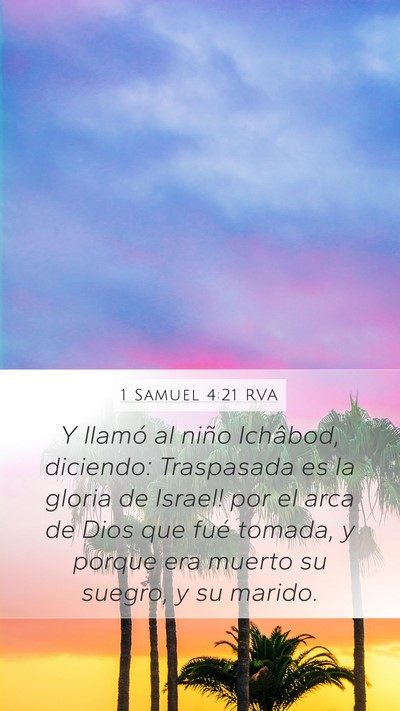 1 Samuel 4:21 RVA Bible Verse Image