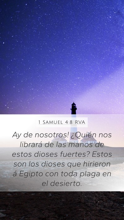 1 Samuel 4:8 RVA Bible Verse Image