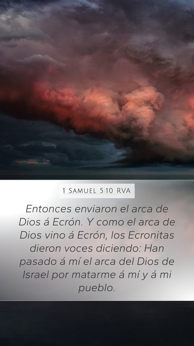1 Samuel 5:10 RVA Bible Verse Image