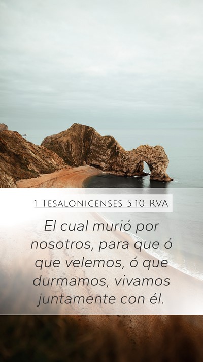 1 Tesalonicenses 5:10 RVA Bible Verse Image
