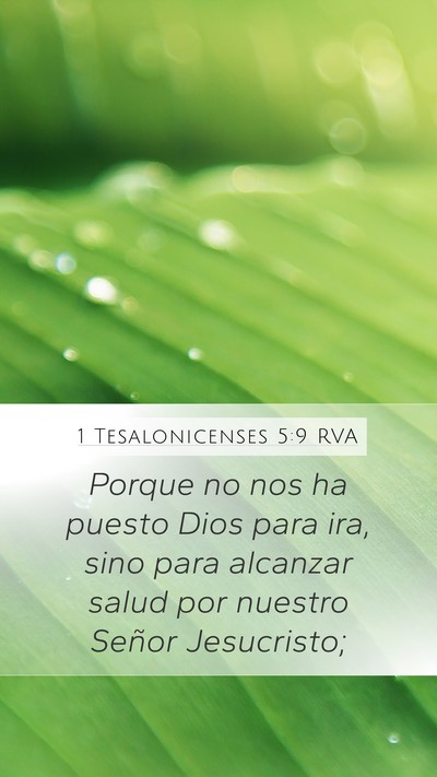 1 Tesalonicenses 5:9 RVA Bible Verse Image